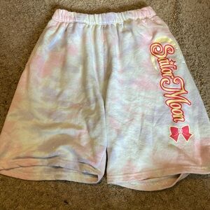 Sailor moon knee length shorts